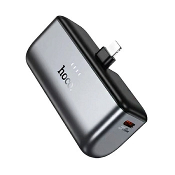 Hoco Q31 Ingenious PD20W Pocket Power Bank 5000mAh Lightning Fekete