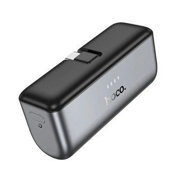 Hoco Q31 Ingenious PD20W Pocket Power Bank 5000mAh Type-C Fekete